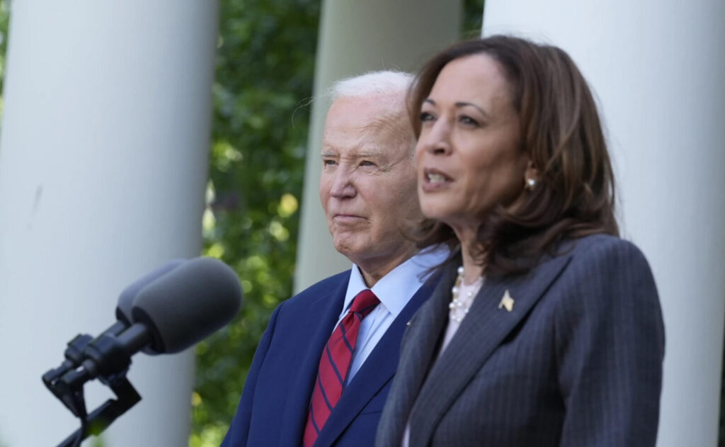 EE.UU. Biden fuera, Harris toma el relevo