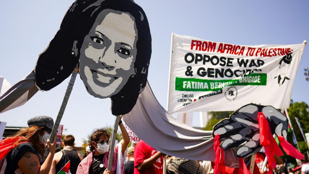 Kamala Harris no es amiga de Palestina